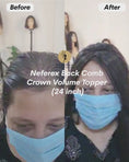 Load and play video in Gallery viewer, BackComb Crown Volume Topper (4.5x5 Base)
