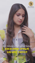 Load and play video in Gallery viewer, BackComb Crown Volume Topper (4.5x5 Base)