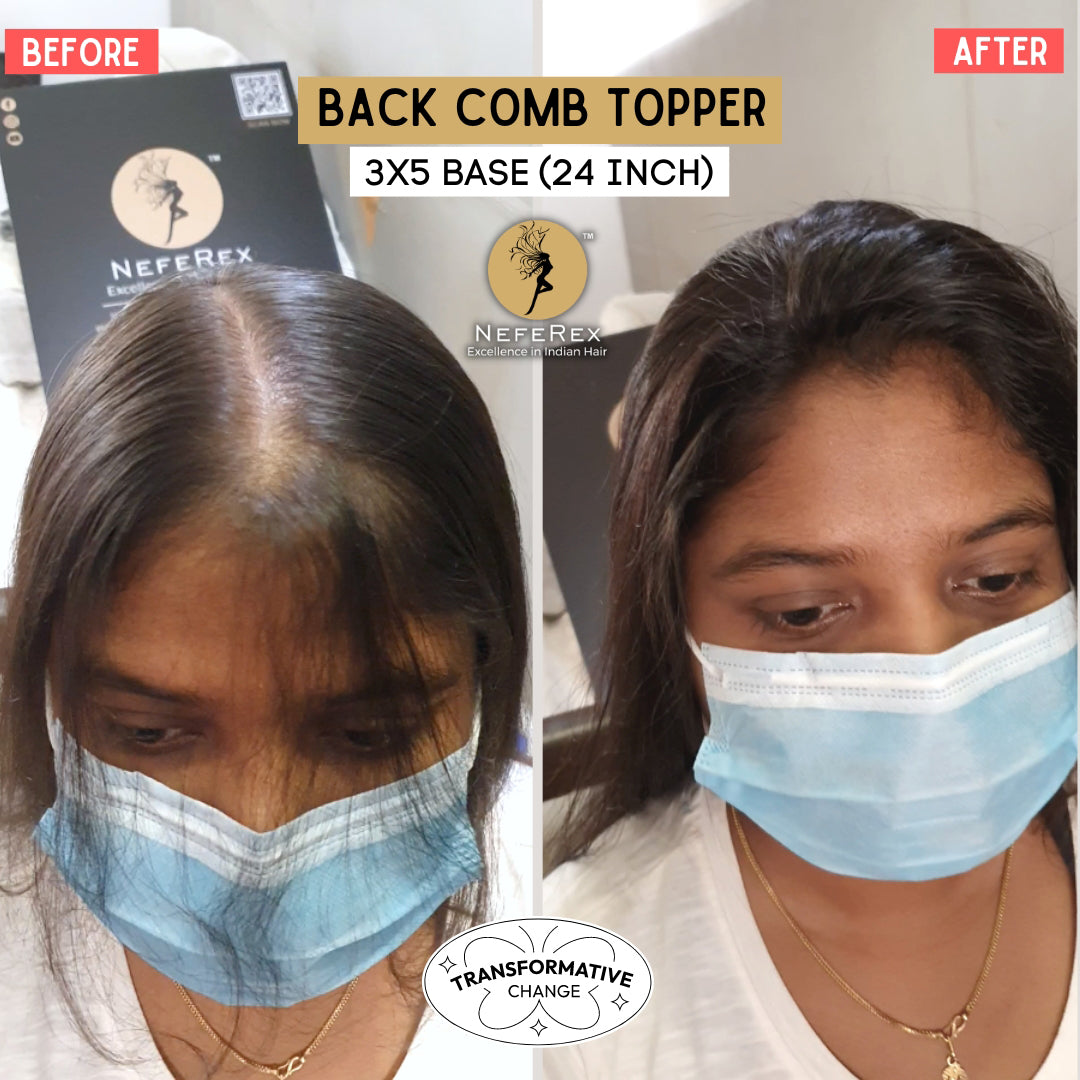 BackComb Topper (3x5 Base)