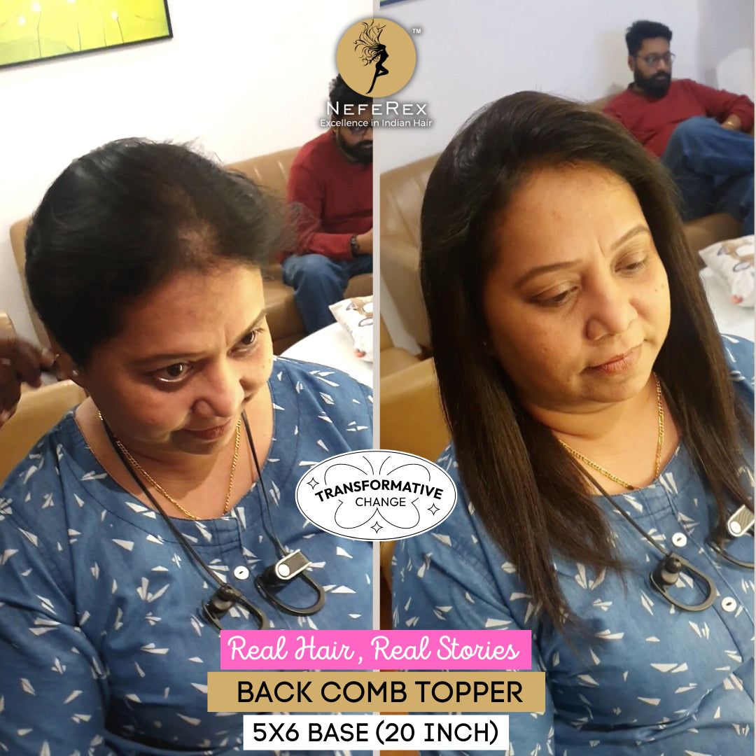 BackComb Topper (5x6 Base)