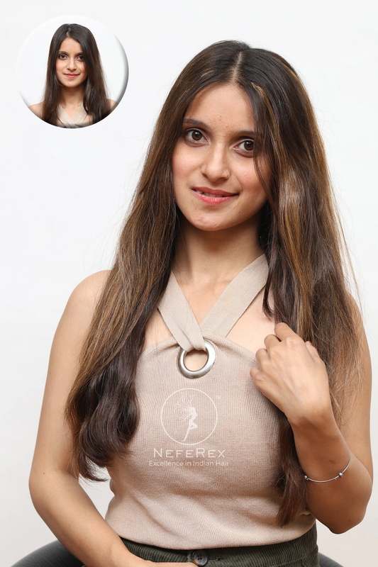 Classic 3pc Clipons (Cappuccino)