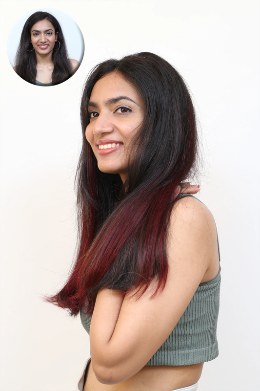 Classic 7pc Clipons (Burgundy)