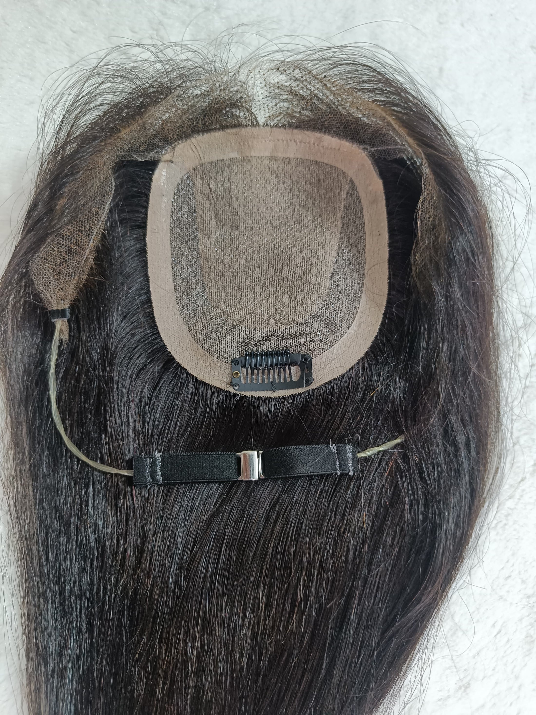 Low Density Topper With Receding Hairline